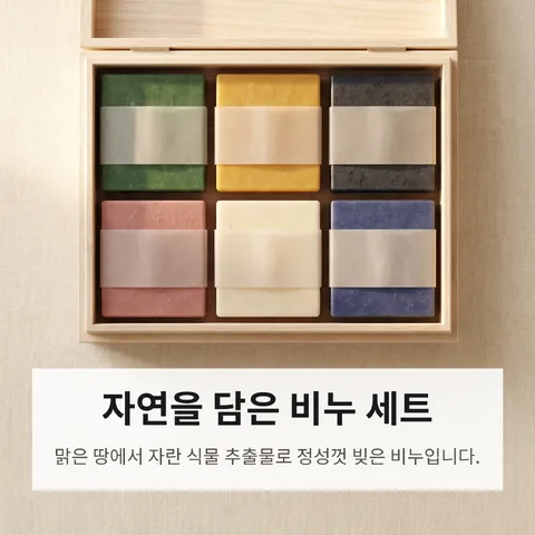 자연을 담은 비누 세트