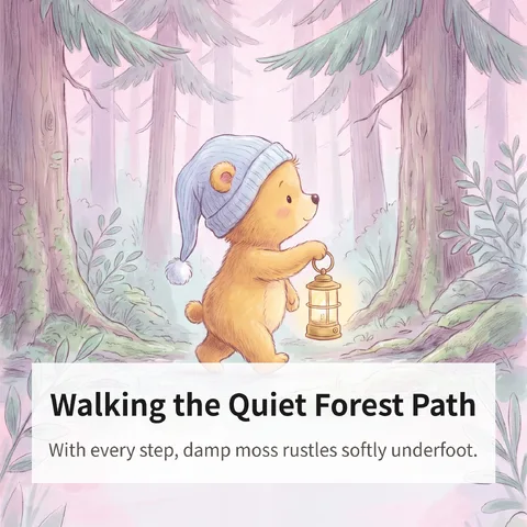 Walking the Quiet Forest Path