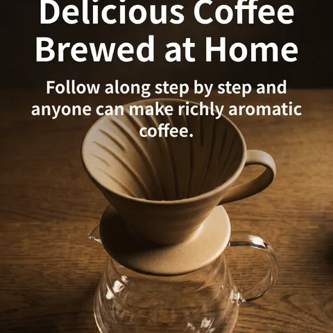 Delicious Coffee Brewed at Home