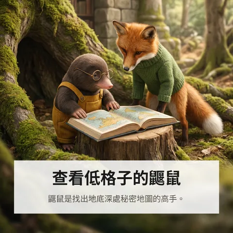 查看低格子的鼴鼠