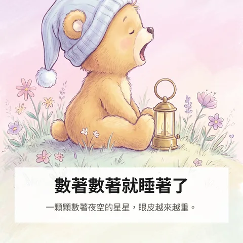 數著數著就睡著了