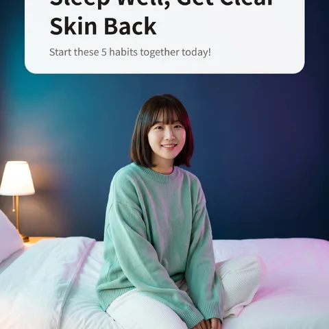 Sleep Well, Get Clear Skin Back