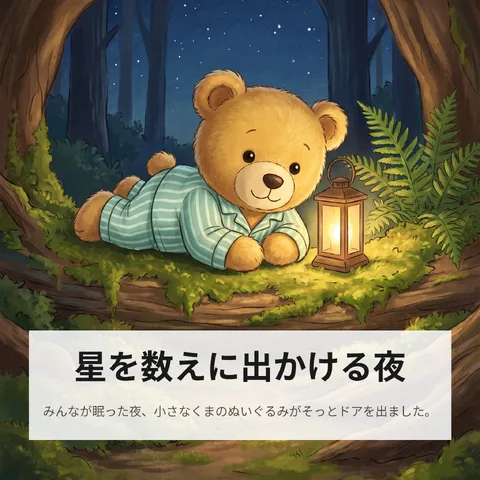 星を数えに出かける夜