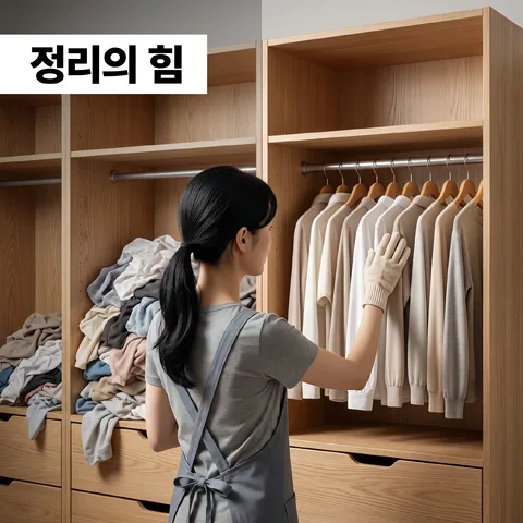 장갑 낀 손과 마무리 · 전후 밝은 대비 · 전후 3D