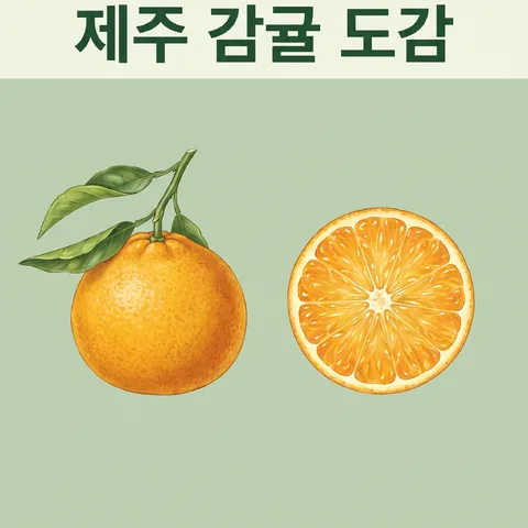 위와 옆 두 방향 · 도감 식물 녹색 · 도감 모던