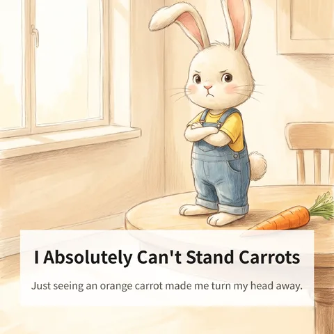 I Absolutely Can't Stand Carrots