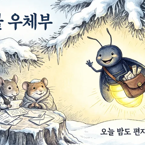 溫馨結尾 · 童話雪景 · 童話鋼筆線