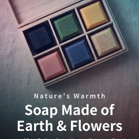 Soap Made of Earth & Flowers