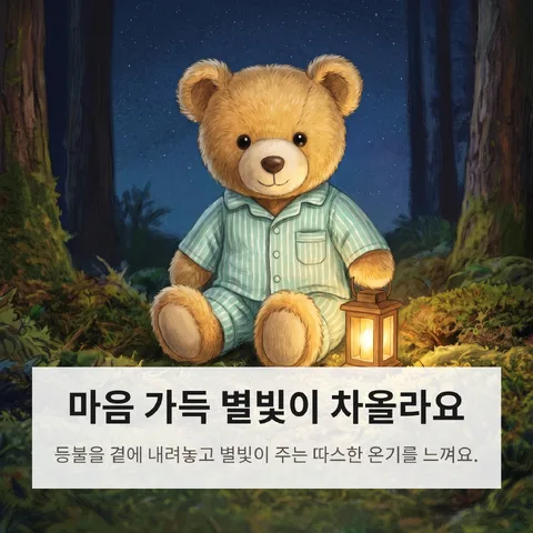 마음 가득 별빛이 차올라요
