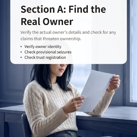 Section A: Find the Real Owner