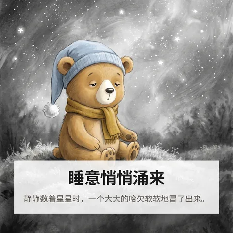 睡意悄悄涌来