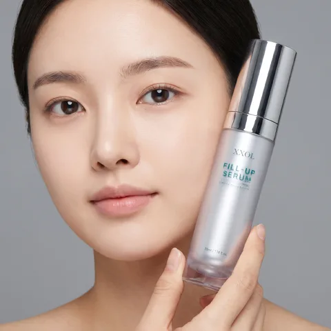모델 제품 들기