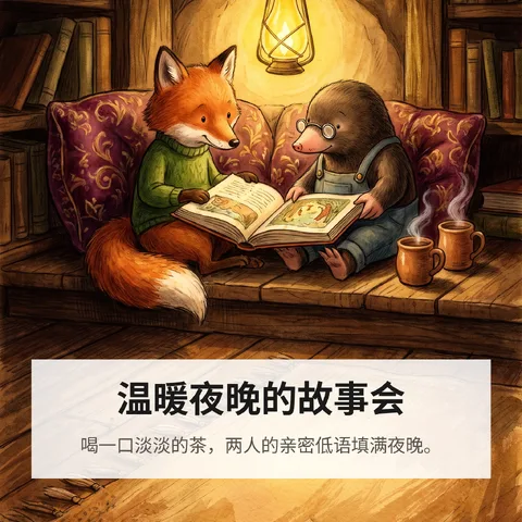 温暖夜晚的故事会