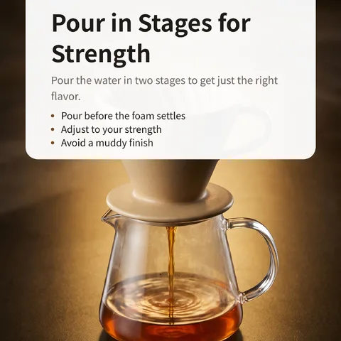 Pour in Stages for Strength