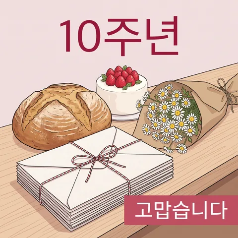 감사 선물 봉투들 · 기념 핑크 · 기념 일러스트