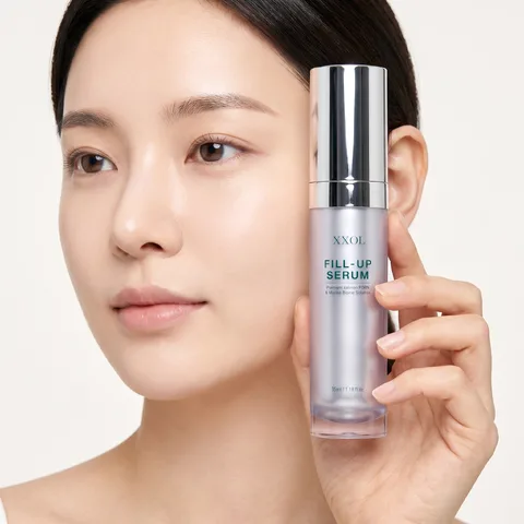 모델 제품 들기