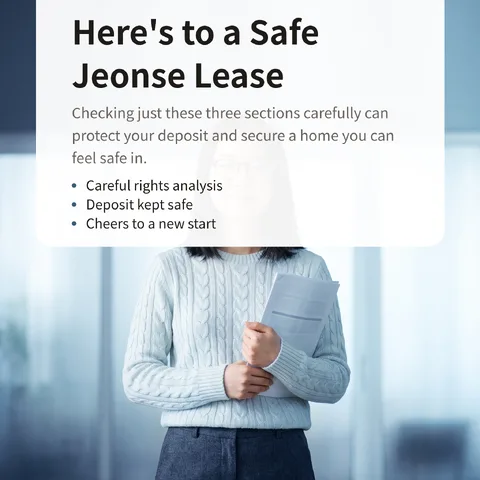 Here's to a Safe Jeonse Lease