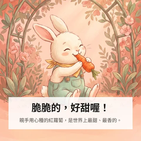 脆脆的，好甜喔！
