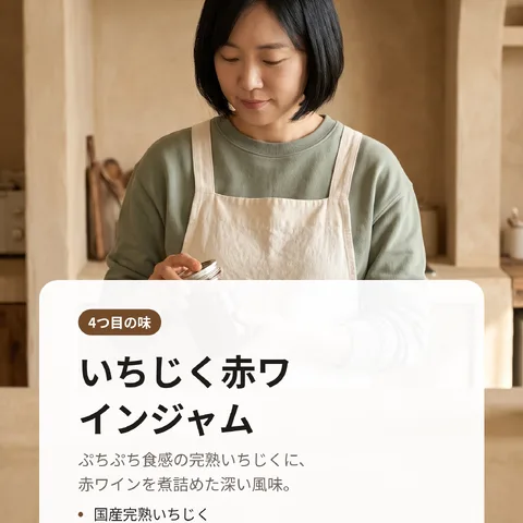 いちじく赤ワインジャム