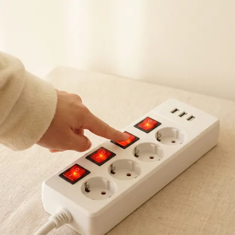 不浪費的獨立電源開關