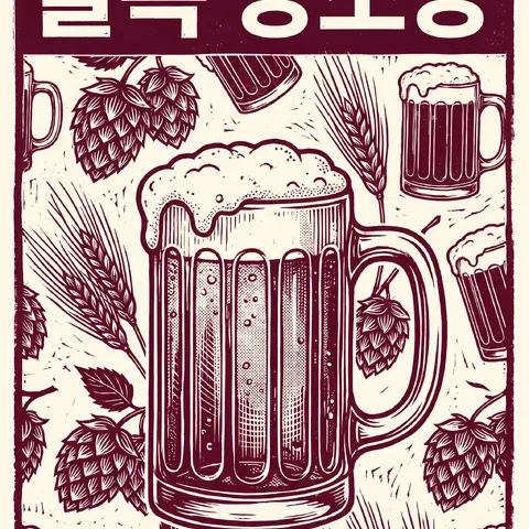 版画重复图案 · 版画酒红 · 版画麻胶版