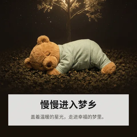 慢慢进入梦乡