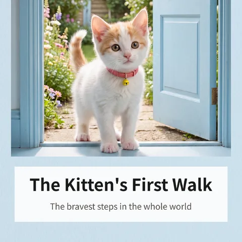 The Kitten's First Walk