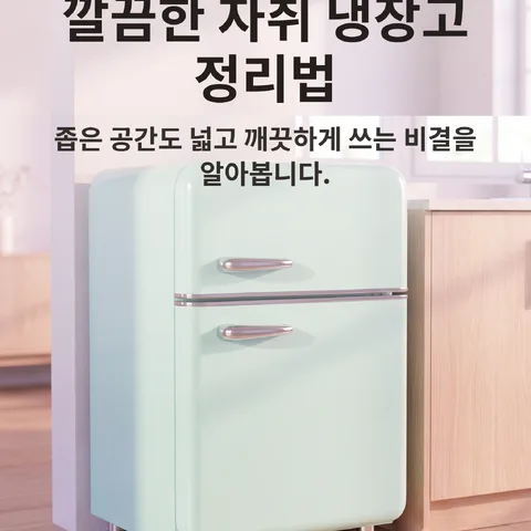 깔끔한 자취 냉장고 정리법