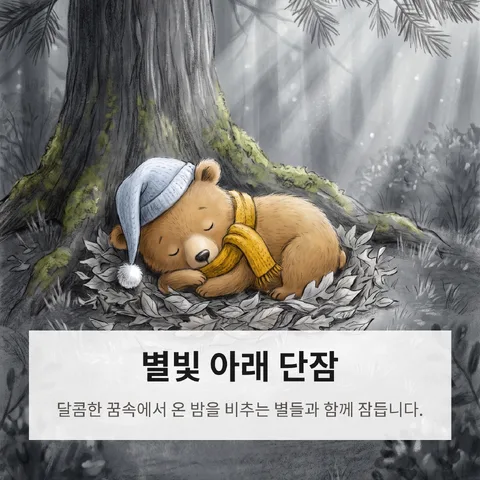 별빛 아래 단잠