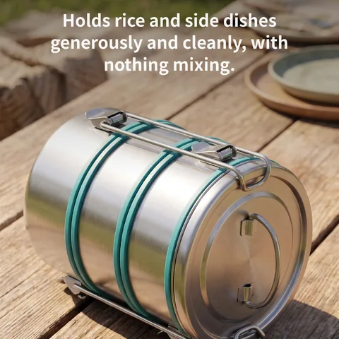 A clean 3-tier box that resists odors