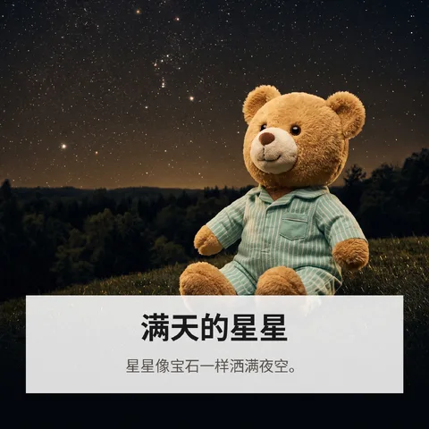 满天的星星