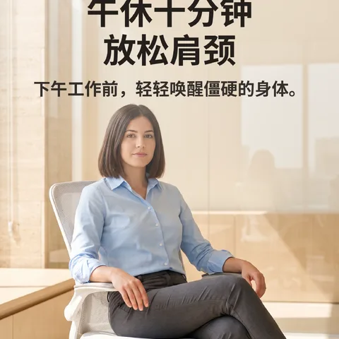 午休十分钟放松肩颈