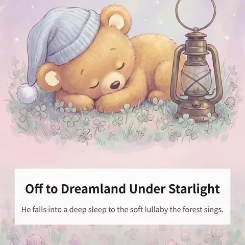 Off to Dreamland Under Starlight