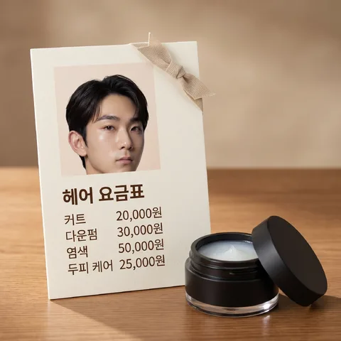리본 할인 표시