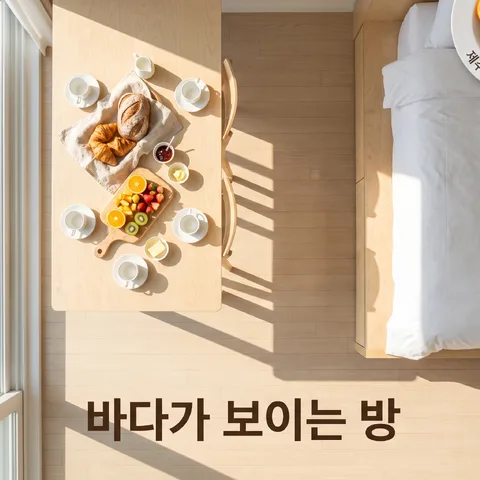 조식 한 상 · 리넨 화이트 · 골든아워
