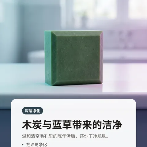 木炭与蓝草带来的洁净