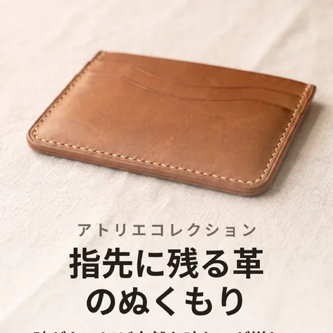 指先に残る革のぬくもり