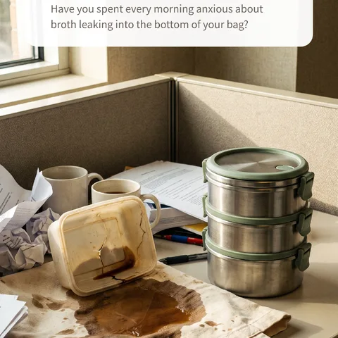 Worried about soup stains in your bag?