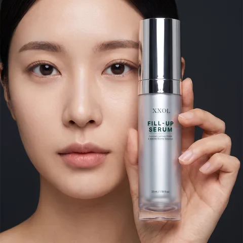 모델 제품 들기