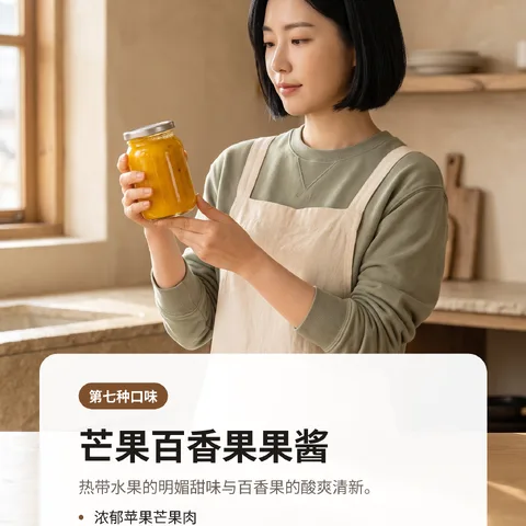 芒果百香果果酱