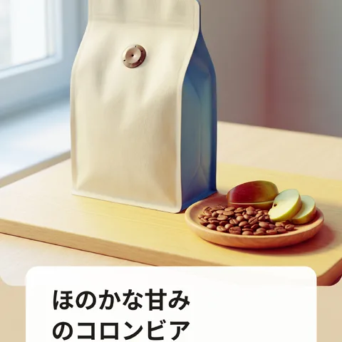 ほのかな甘みのコロンビア