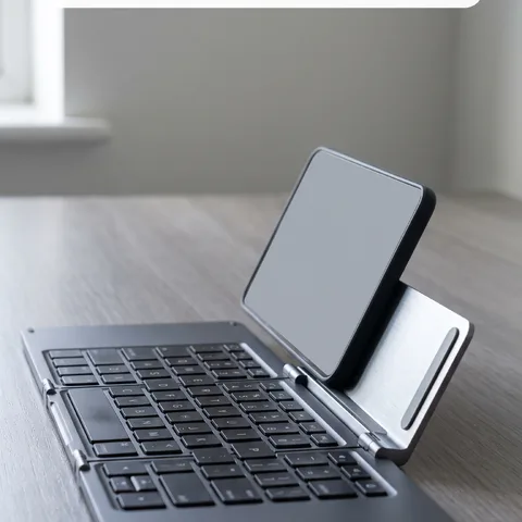 タブレットをしっかり支える