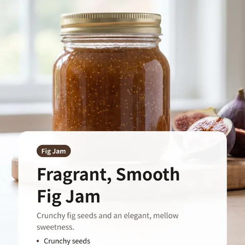 Fragrant, Smooth Fig Jam