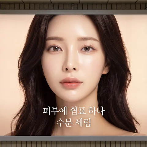 정면 반듯한 라이트박스