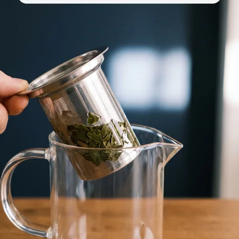 A Fine Strainer for Tea Leaves