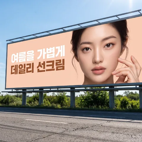 Highway billboard