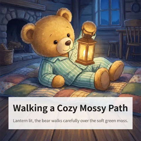 Walking a Cozy Mossy Path