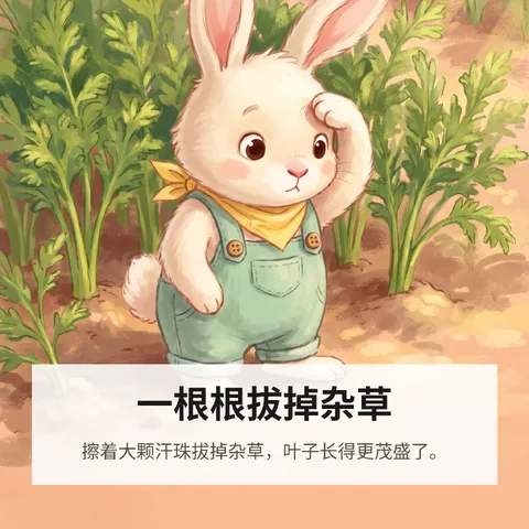 一根根拔掉杂草