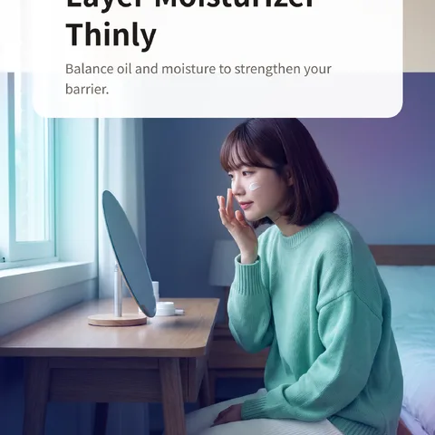 Layer Moisturizer Thinly