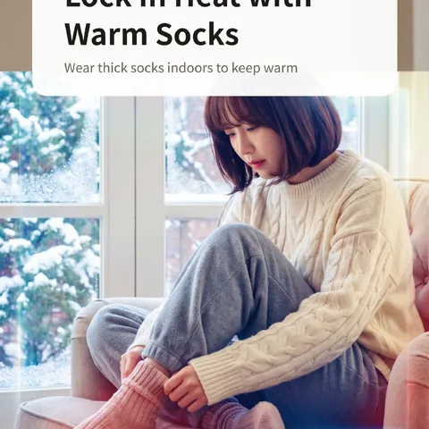 Lock In Heat with Warm Socks